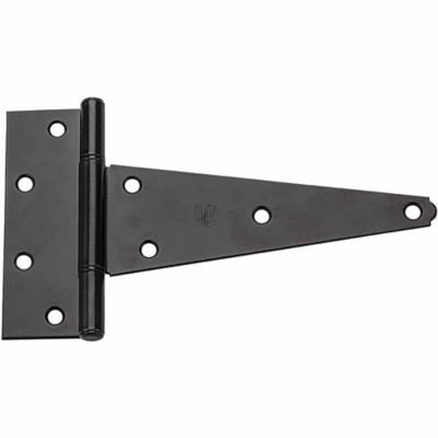 National Hardware Extra Heavy T-Hinges, Black