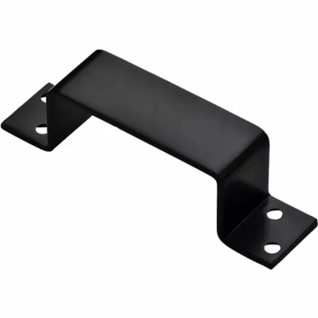 Hillman Hardware Essentials Bar Bracket Black Finish 854239 Gate Hardware