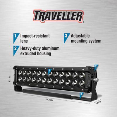 Image showing  13.25 in. LED Offroad Light Bar