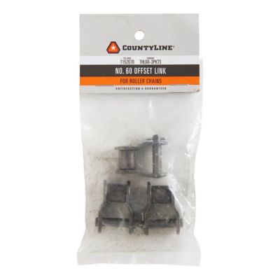 Image showing  60 Chain Size Offset Chain Links, 3-Pack
