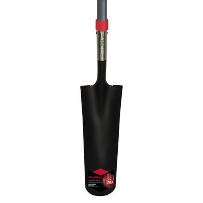 Image showing  30 in. Fiberglass Handle Drain Spade with D-Grip