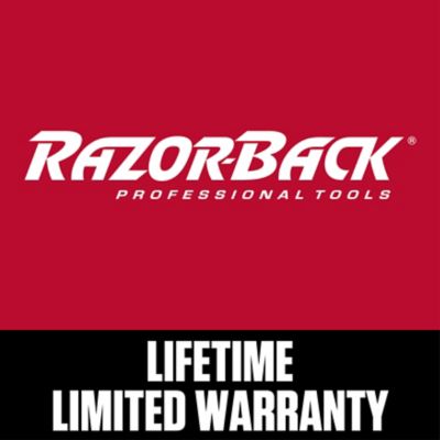 Image showing 6 th Razor-Back 30 in. Fiberglass Handle Drain Spade with D-Grip