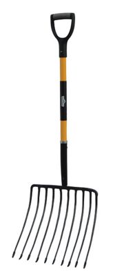 Image showing  49 in. Carbon Steel Pro Pitchfork, 10 Tine