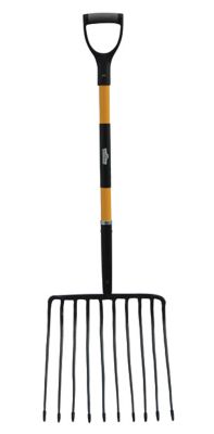 Image showing  49 in. Carbon Steel Pro Pitchfork, 10 Tine
