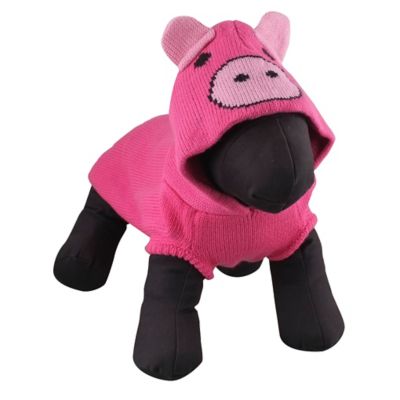 Worthy Dog Wilbur the Pig Dog Sweater Hoodie