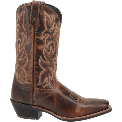 Image showing 4 th Laredo Men's Breakout Leather Western Boots, Rust, 12 in.