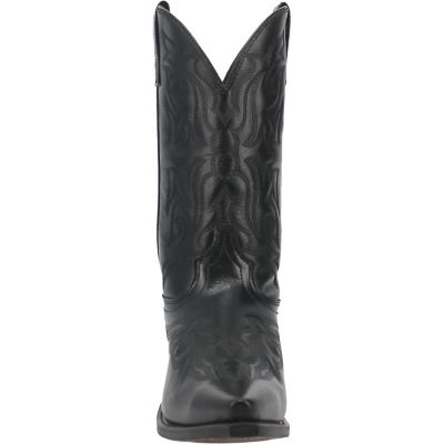 Image showing 3 th Laredo Hawk Leather Western Boots, 12 in., Black