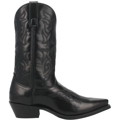 Image showing 4 th Laredo Hawk Leather Western Boots, 12 in., Black