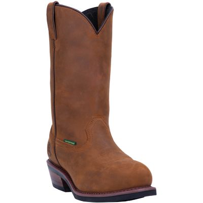 Dan Post Men's Albuquerque Waterproof Leather Soft Toe Western Boots, 12 in.