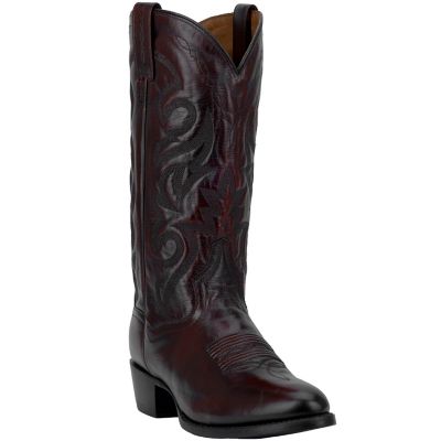 Image showing 0 th Dan Post Men's Milwaukee Leather Western Boots