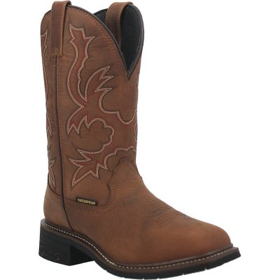 Dan Post Men's Nogales Waterproof Leather Western Boots, Tan, 12 in.