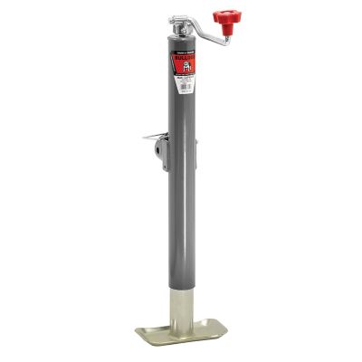 Image showing  5,000 lb. Top Wind Round Tubular Swivel Trailer Jack, 15 in.