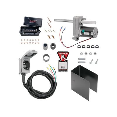 Bulldog 12,000 lb. Capacity 2-Speed Square Electric-Powered Jack Kit, 1824200100