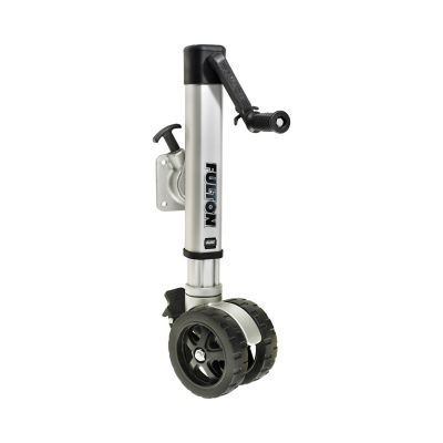 FULTON F2 Marine and Recreational Trailer Jack with Twin Track Wheel, 1,600 lb. Capacity
