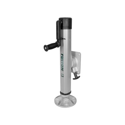 FULTON 2,000 lb. Capacity F2 Marine and Recreational Trailer Jack with Footplate, 1413230134