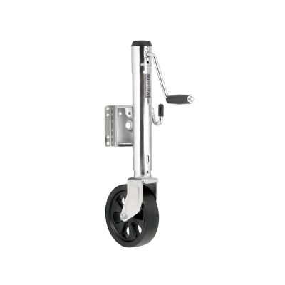 FULTON 1-1/4 in. Receiver 1,500 lb. Capacity Trailer Jack, 8 in. Caster Wheel