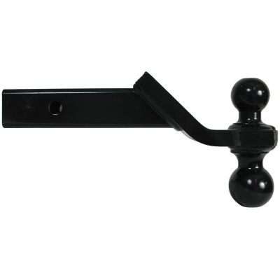 Image showing  2 in. Drop 600 lb. TW Capacity Dual-Ball Mount Drawbar Hitch, 2 in. and 2-5/16 in. Ball Diameter, 10 in.