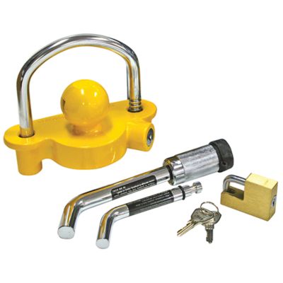 Reese Towpower Trailer Hitch and Coupler Lock Kit for 1-1/4 in. and 2 in. Receivers, 1/2 in. and 5/8 in. Pin Diameter