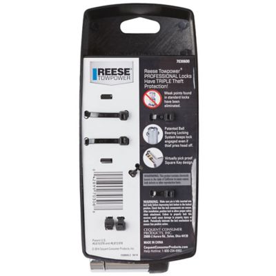 Image showing  5/8 in. Pin Professional Trailer Coupler and Towing Receiver Lock Kit