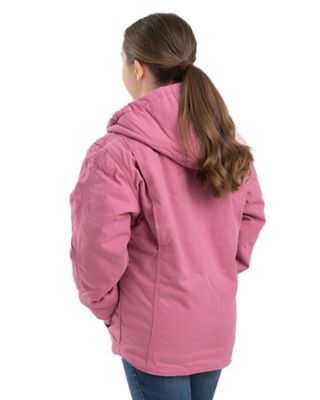 Image showing  Kid's Sherpa-Lined Softstone Duck Hooded Jacket