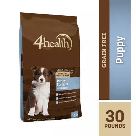 Dry dog food chicken and puppy formula grain-free 4health Dry Dog Food