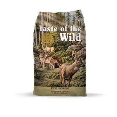 Taste of the Wild Pine Forest Canine Recipe with Venison & Legumes Dry Dog Food Great dog food