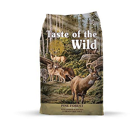 Taste of the Wild Pine Forest Canine Recipe with Venison & Legumes Dry Dog Food