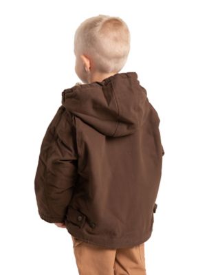 Image showing  Toddler Boys' Softstone Duck Sherpa-Lined Hooded Jacket