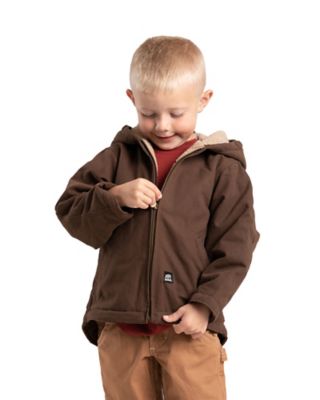 Image showing  Toddler Boys' Softstone Duck Sherpa-Lined Hooded Jacket