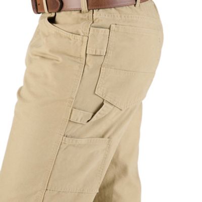 Image showing  Men's Relaxed Fit Washed Duck Carpenter Work Pants