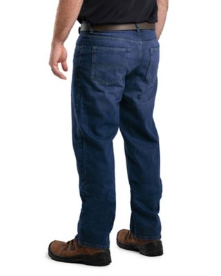 Image showing 1 th Berne Men's Relaxed Fit Mid-Rise Straight Leg 5-Pocket Jeans