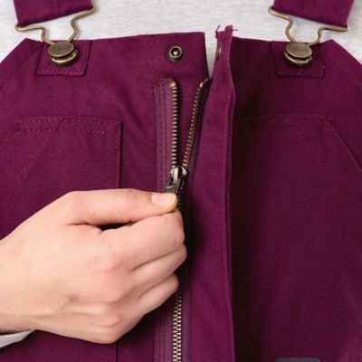 Image showing 6 th Berne Women's Softstone Duck Insulated Bib Overall