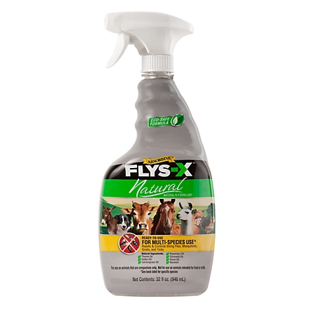 Absorbine Flys-X Natural Fly Repellent Spray, 32 oz.