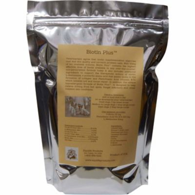 Image showing  Biotin Plus K-9 Skin and Coat Supplement Powder for Dogs, 2.5 lb., 30 ct.