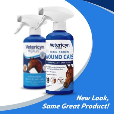 Image showing  Plus Antimicrobial Horse Wound Care Spray, 16 oz.