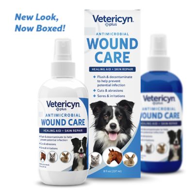 Image showing  Plus Antimicrobial All Animal Wound Care, 8 oz