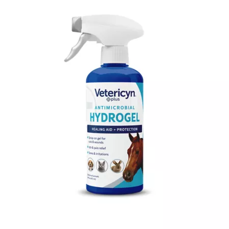 Antimicrobial Hydrogel for Animal Wound Care Vetericyn Plus for All Animals Pet First Aid