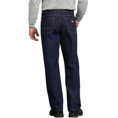 Image showing 2 th Dickies Men's Straight Fit Mid-Rise Regular 5-Pocket Denim Work Jeans