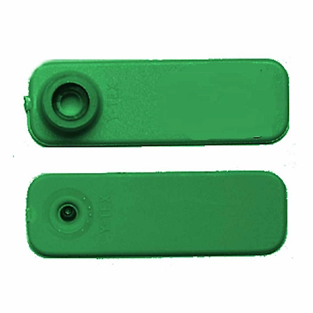 Y-TEX SheepStar Blank ID Sheep and Goat Tags, 2 pc., Combo, Green, 25 pk.
