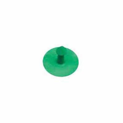 Y-TEX All-American Blank ID Cattle Tags, Male Button, Green, 25-Pack