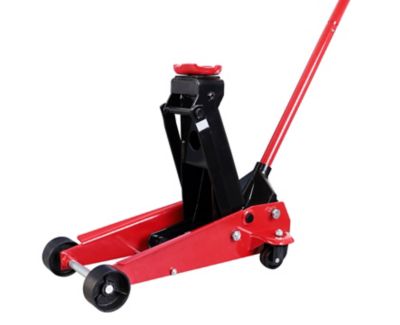 Image showing  3-Ton Capacity Big Red Pro Series 6000 Hydraulic Floor Jack with Large Diameter Single Piston Pump, Red