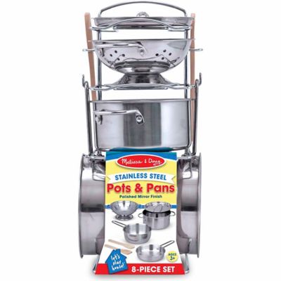 melissa & doug pots & pans set