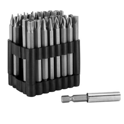 Barn Star 3'' Security Bits with Adapter, 33 pc.
