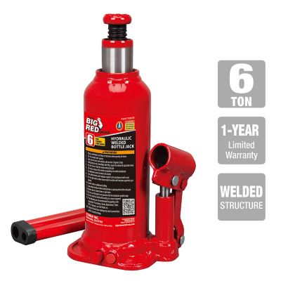 Torin 6-Ton Big Red Hydraulic Bottle Jack