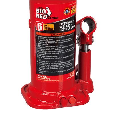 Image showing  6-Ton Big Red Hydraulic Bottle Jack
