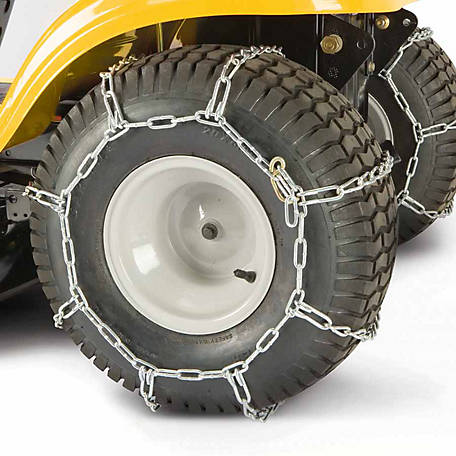 Arnold 23-24 in. Lawn Tractor Rear Tire Chains, 2 pk., 490-241-0026