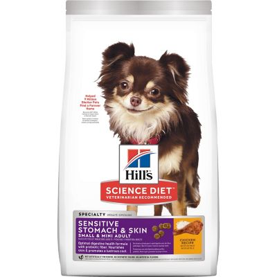 Hill's Science Diet Adult Sensitive Stomach & Skin Small & Mini Chicken Recipe Dry Dog Food