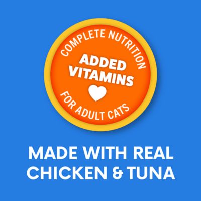 Image showing  All Life Stages Complete Nutrition Chicken and Tuna Pate Wet Cat Food, 22 oz.