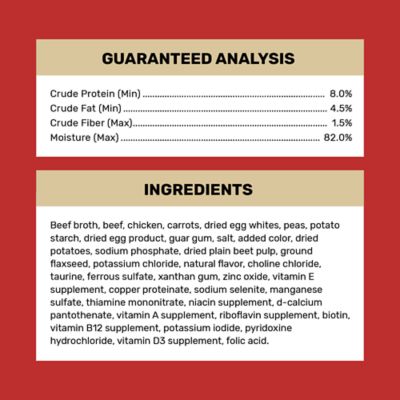 Image showing  Adult Beef and Vegetables Stew Wet Dog Food, 13.2 oz.