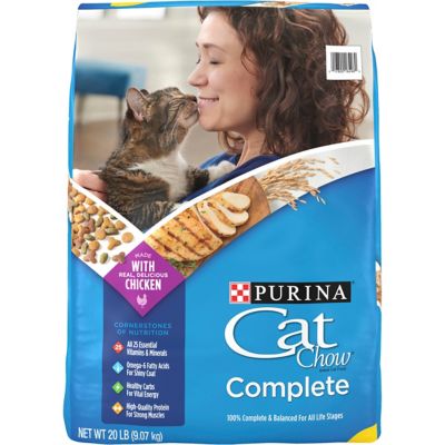 Purina Cat Chow Cat Chow Adult Indoor/Outdoor High-Protein Complete Chicken Recipe Dry Cat Food